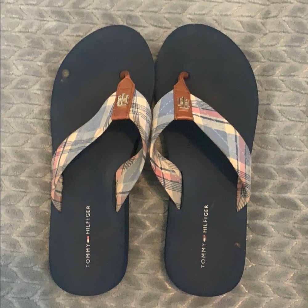 Tommy Hilfiger flip flops